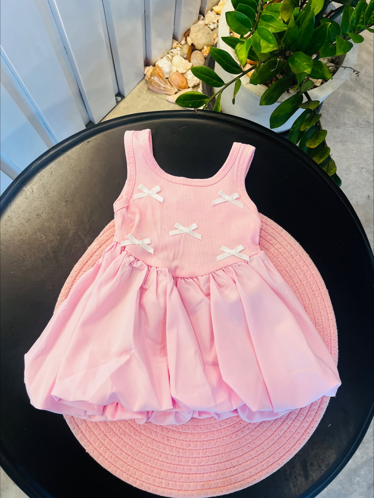 Baby Girls Pink Vintage Tutu Ballet Princess Dress | 3M - 3Y