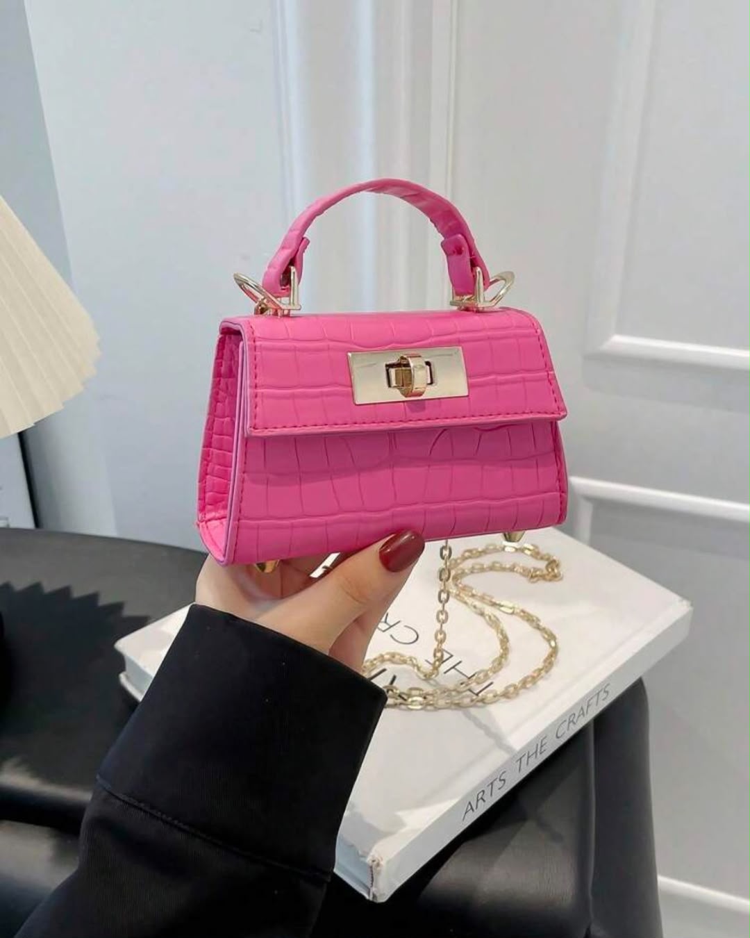 BB Vibrant Pink Mini Handbag