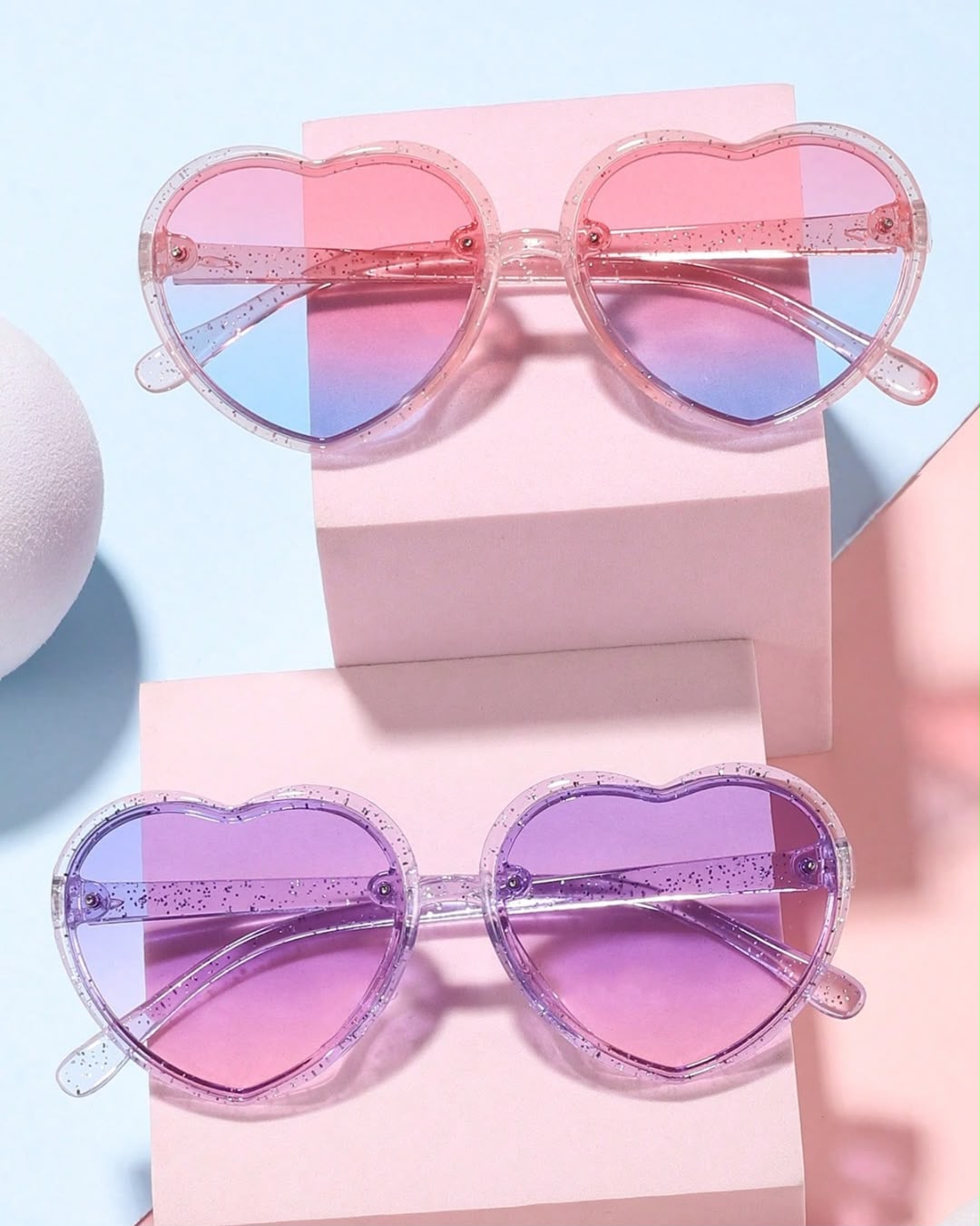 BB Heart Shaped Glitter Gradient Shades | 4Y - 7Y