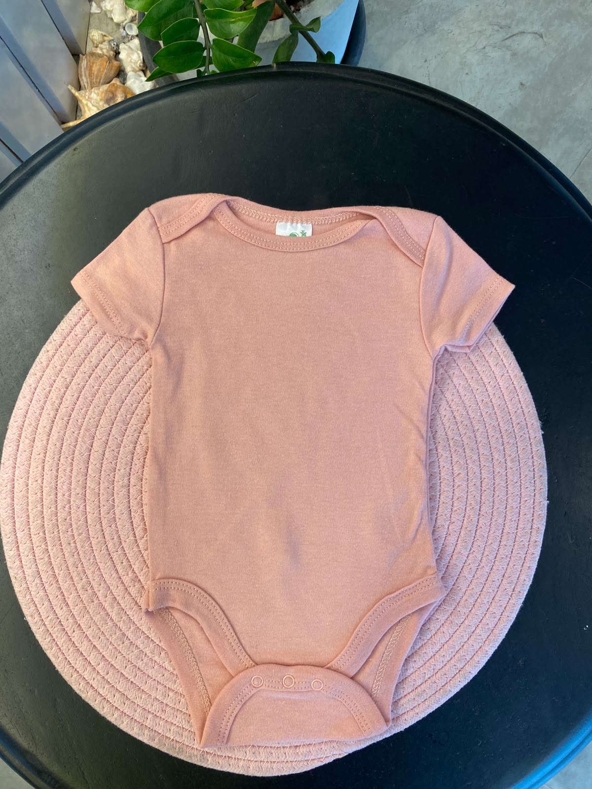 Newborn Short Sleeve Bodysuit | 3M