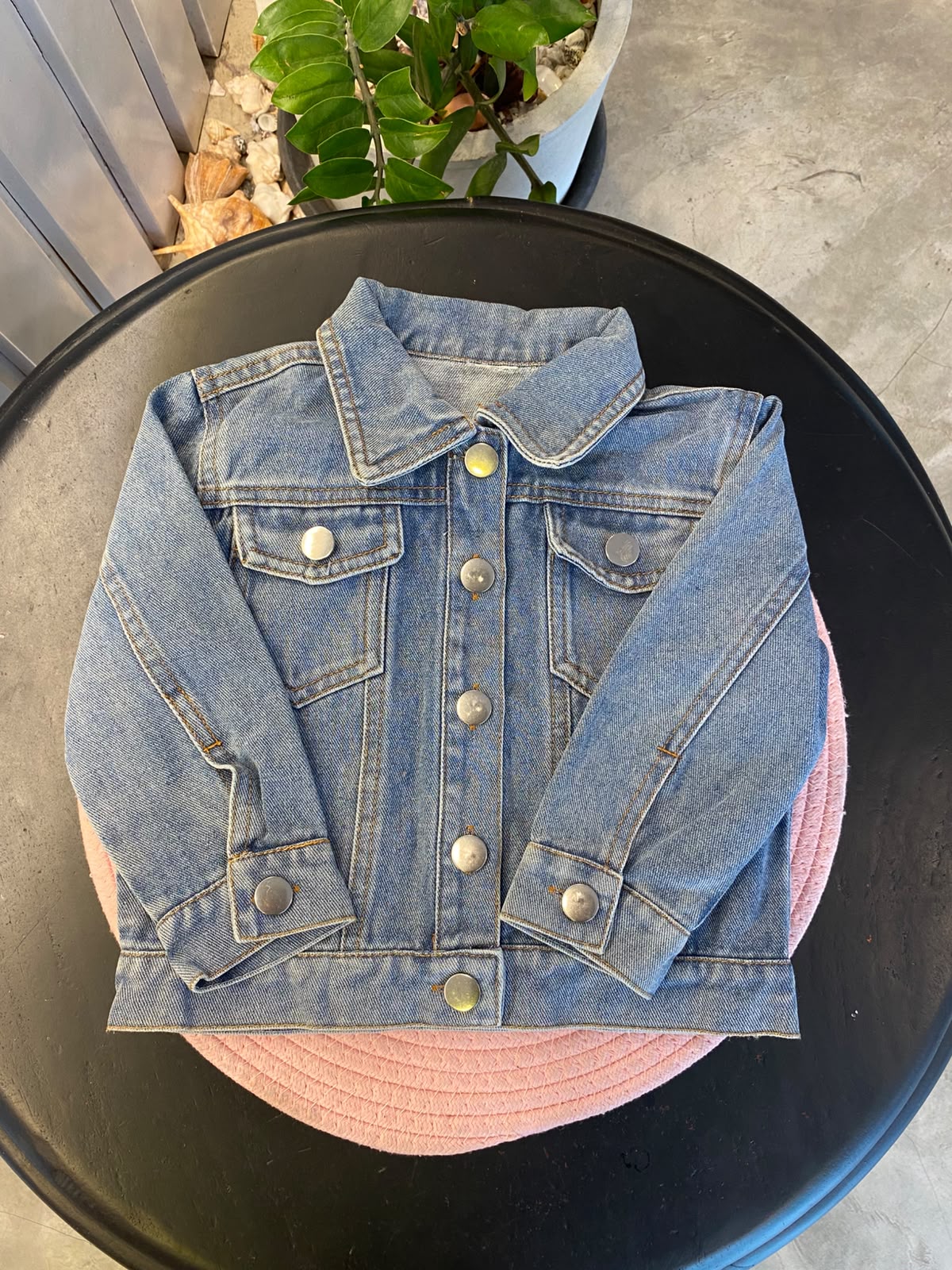 Baby Girls Classic Light Blue Denim Jacket | 2 - 3Y