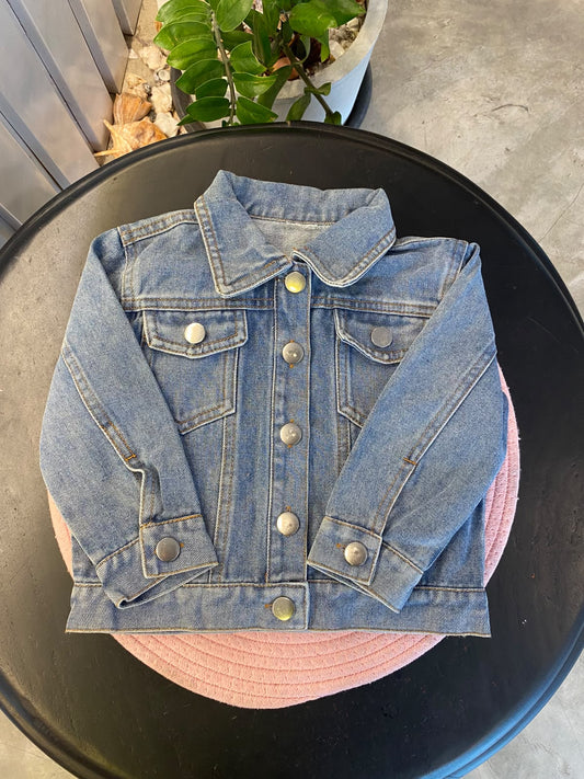 Baby Girls Classic Light Blue Denim Jacket | 2 - 3Y