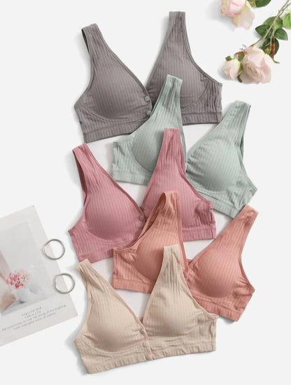 Maternity Button Front Nursing Bra