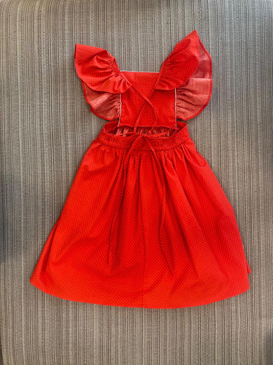 Cute Baby Witch Red Dress