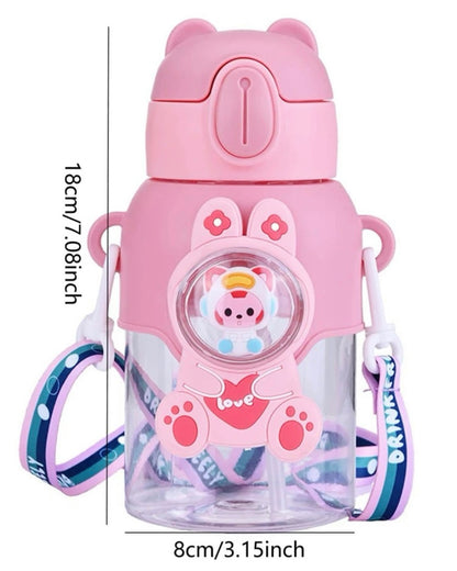 Pink water bottle 600 ML