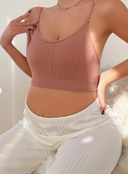 Maternity nursing sleep bra